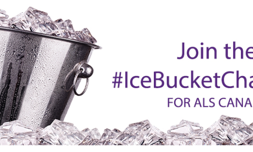 ALS Canada Ice Bucket Challenge poster